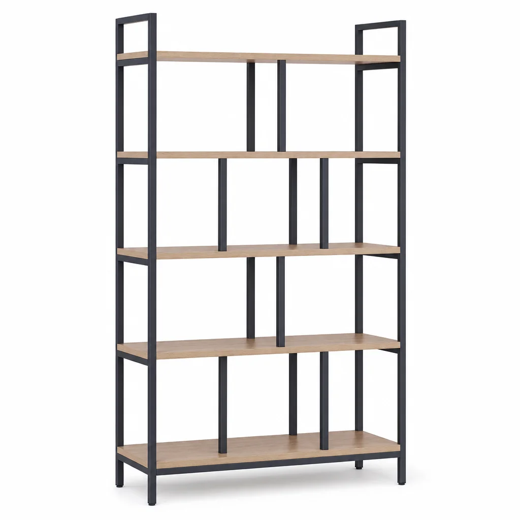 Divide Open Room Shelf, 62-Inch - front catalog view on white background