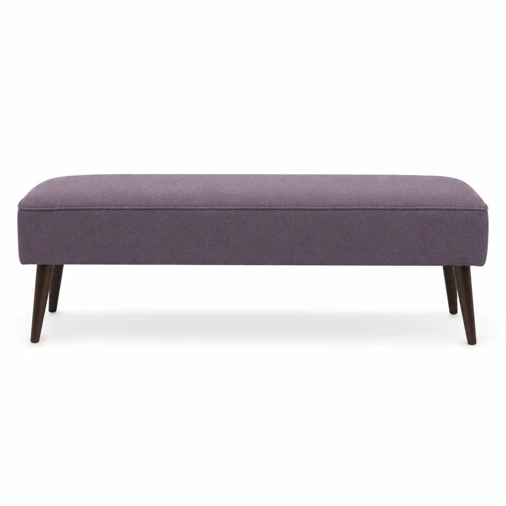 Softstep Upholstered Bed Bench, 50-Inch - front catalog view on white background